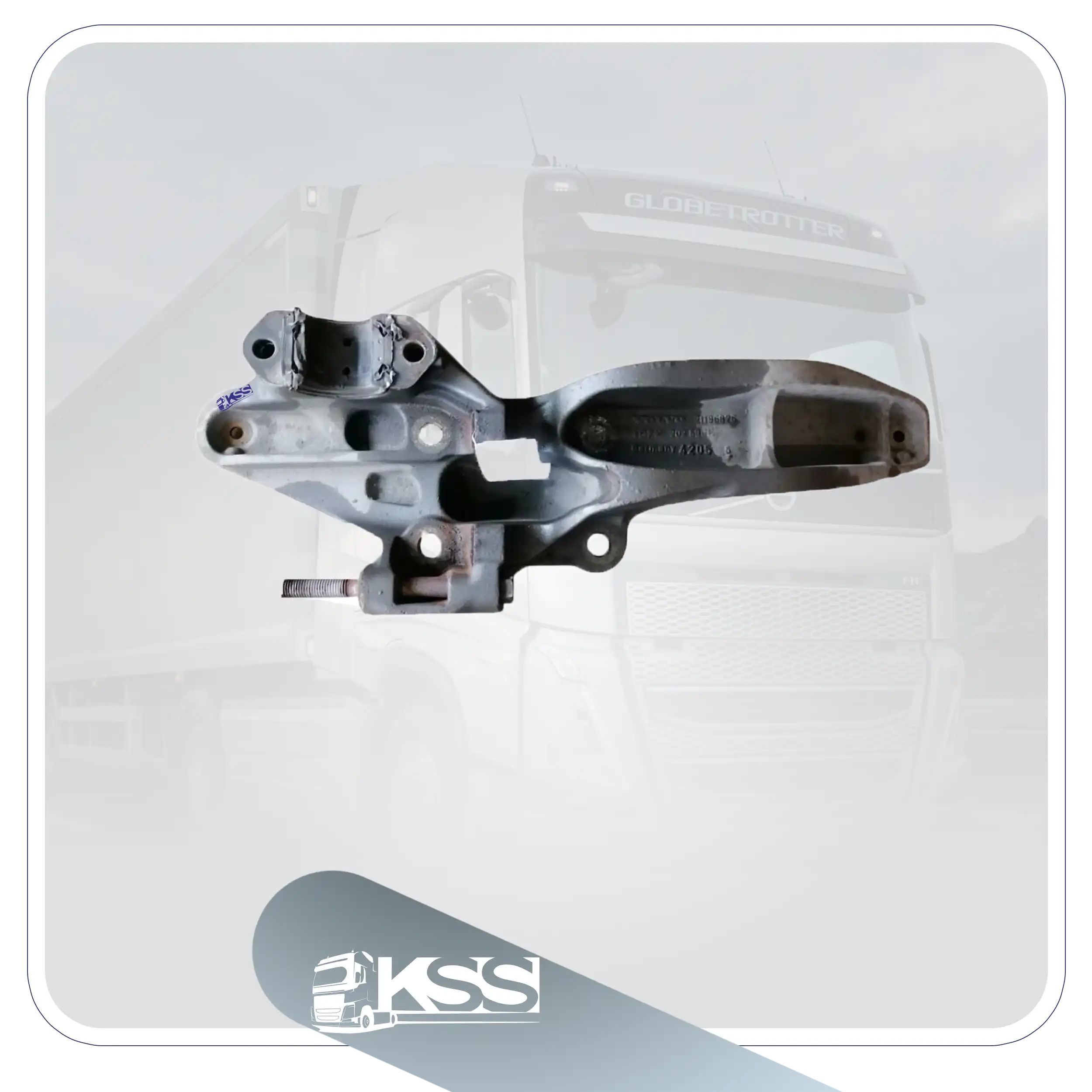 21196826- شاهنگ عقب چدنی FH500  سمت راست اصلی